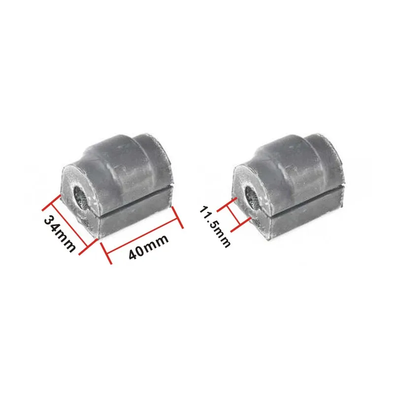 2 piece Rear Suspension Stabilizer Sway Bushing for BM F20 F30 118i 220i 320i 328i 420i 33356792196