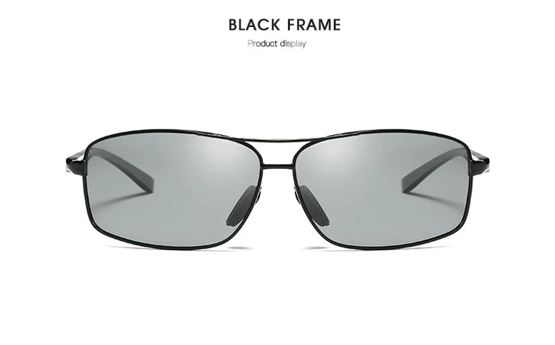 Top Qualität Photochrome Sonnenbrille Für Männer Frauen Polarisierte Gläser Anti-Glare Fahren Goggle Chameleon lunette de soleil homme – Detail 12