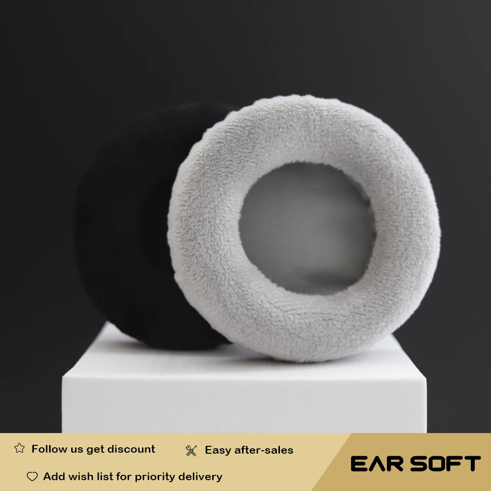 

Earsoft Replacement Cushions for Creative Soundblaster Jam Headphones Cushion Velvet Ear Pads Headset Cover Earmuff Sleeve