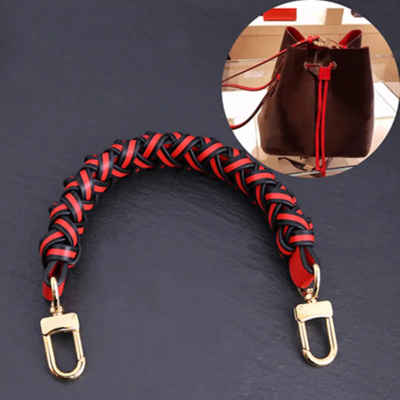 2020 NEW Fashion Microfiber Leather Handbag Handle Strap Replacement For Women Bag Straps weaving belt wholesale