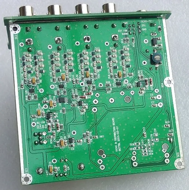 Imagem -03 - por Bg7tbl 10mhz Amplificador de Distribuição Freqüência Padrão Porta Saída