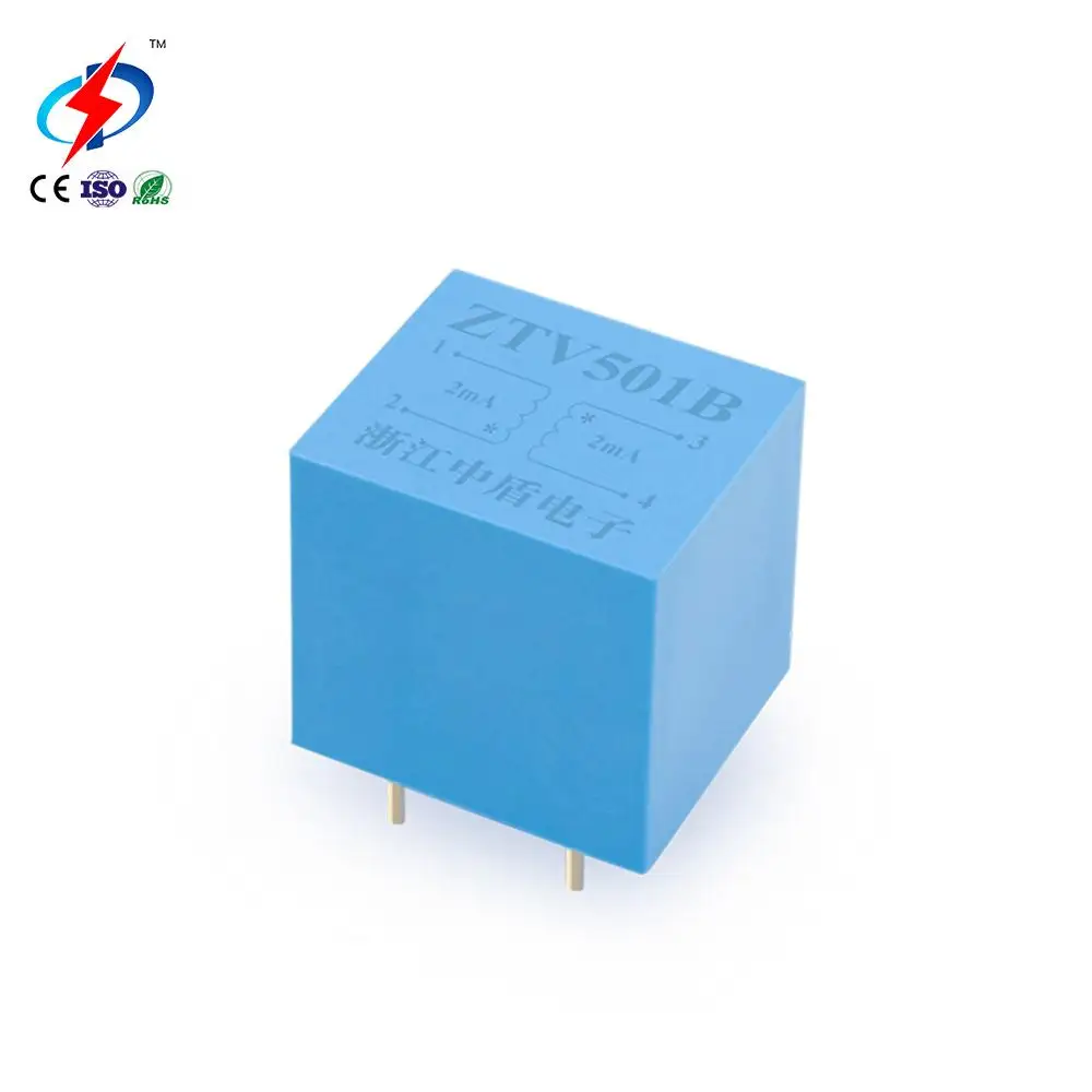 Zhongdun Ztv501b 2ma Mini Pt Pcb Mount Low Voltage Precision Potential Transformer