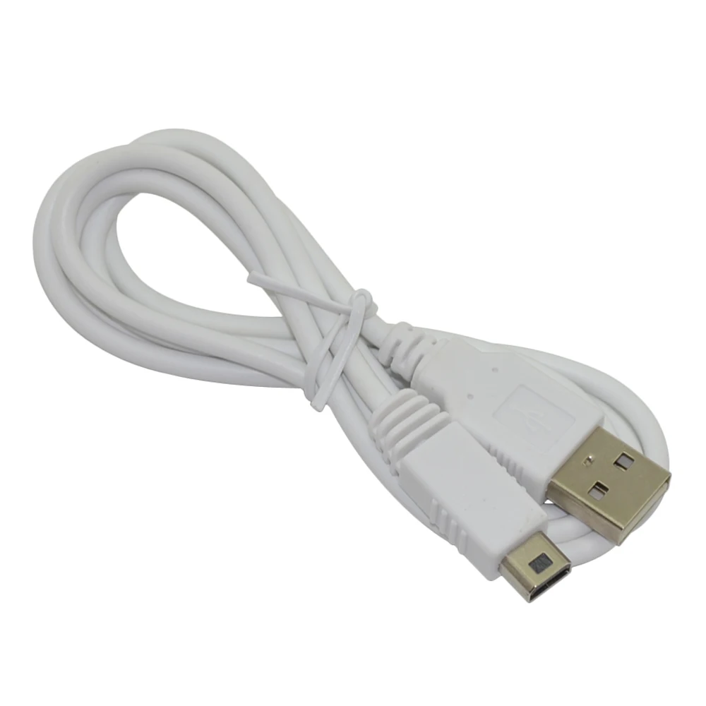 Cargador de sincronización de datos USB, Cable de carga para controlador de Gamepad WII U, 1M