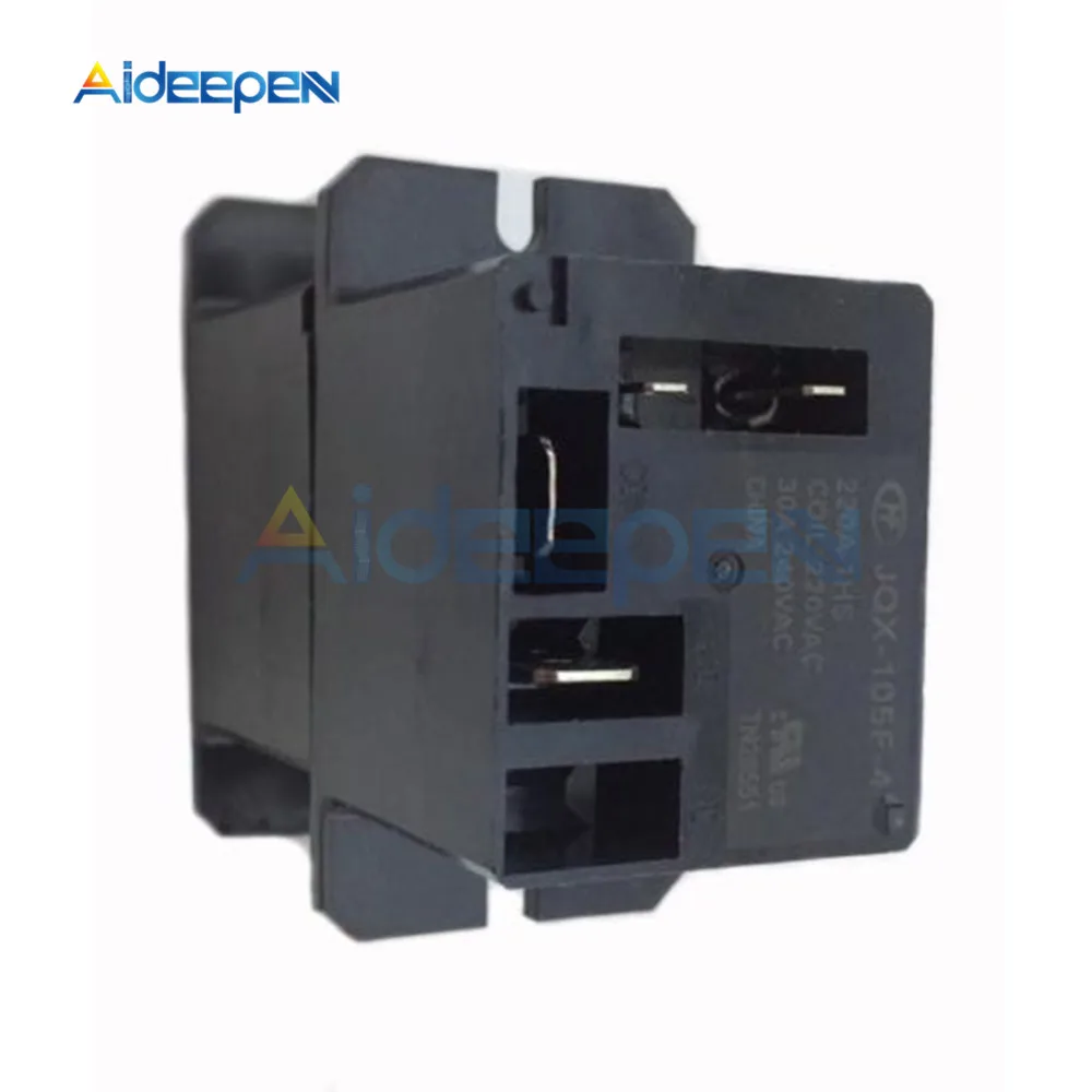 AC 220V 30A JQX-105F Relays for Air Conditioning Control Power Timer Delay Relay HF105F with 4 Pin