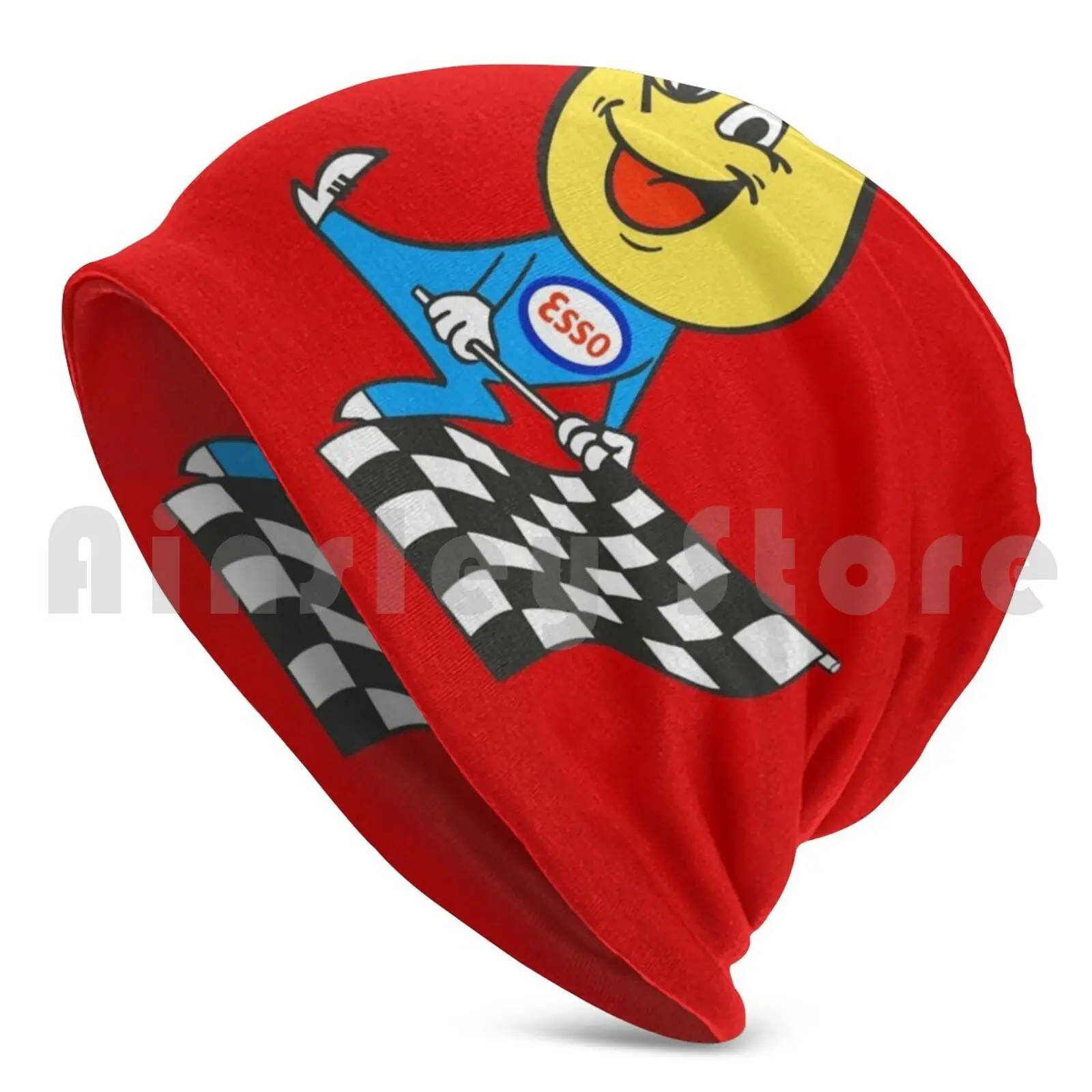 Esso 10 Beanies Knit Hat Hip Hop Esso Vintage Motor Oil Gas Petroliana Racing Automotive Cars Transportation