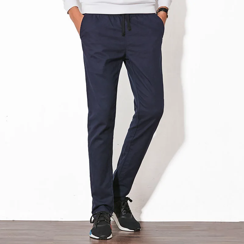 

MRMT 2024 Brand Autumn New Fashion Men's Trousers Pure Cotton Casual Pants for Male Trousers