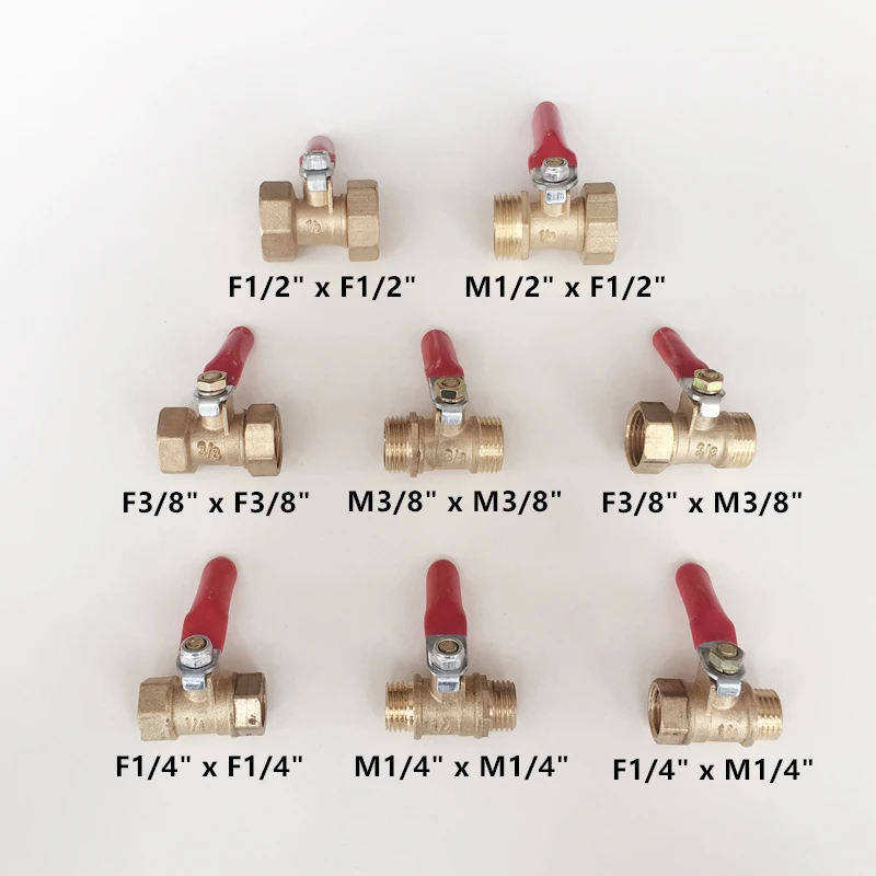 Brass Ball Valves 1/4\