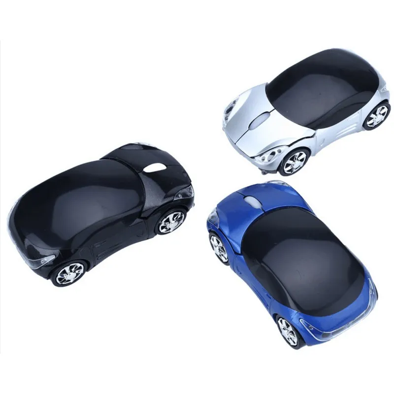 Mouse di scorrimento USB senza fili del Mouse ottico 2.4GHz 1600DPI per il Mouse dell'automobile del fumetto del computer portatile della compressa