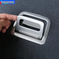 Car Styling Tail Trunk Handle Panel Frame Decoration Sticker Decal For Audi Q5 FY 2018-2022 Stainless Steel Interior Accessories