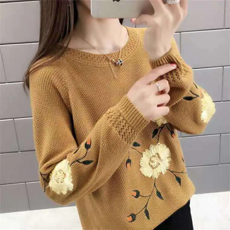 Vy1153 2020 spring autumn winter new women fashion casual warm nice Sweater woman female OL Big size winter clothes for women