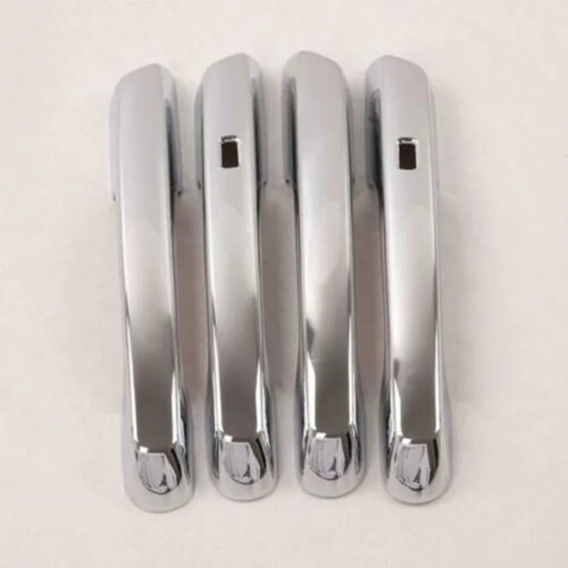 4PCS Car Outside Door Handle Frame Cover Kit For Hyundai Venue 2020 2021 ABS Chrome Trim Protective Handle Cover