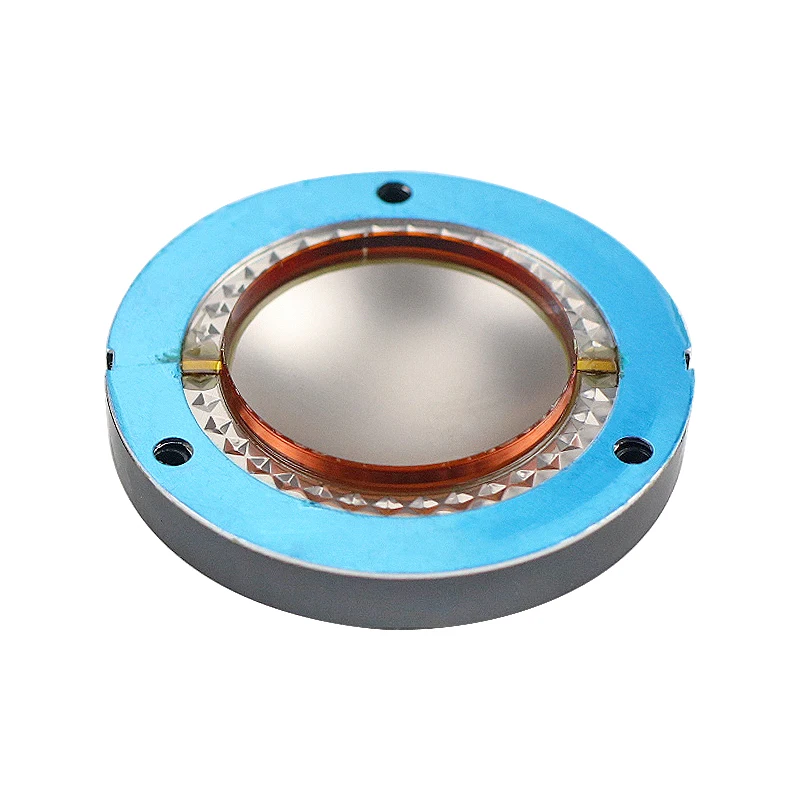 GHXAMP Titanium Film 44.4MM Voice Coil Horn Tweeter Diaphragm Core 8OHM Speakers Repair Accessories Driver DIY Round Wires 2PCS