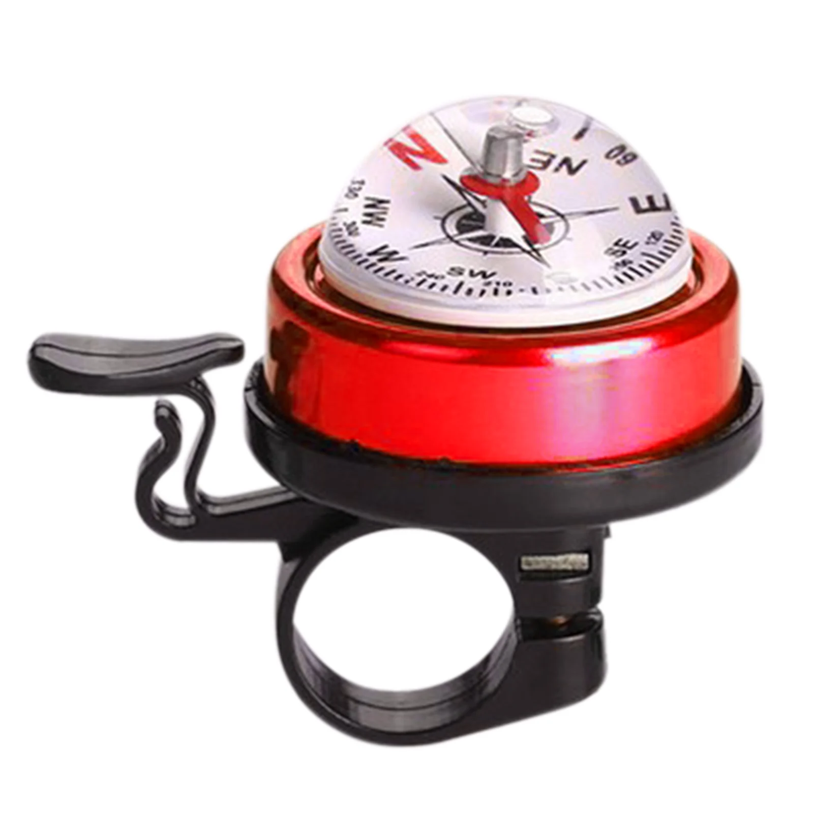 Sport Bike Bell MTB Car Bell Aluminum Alloy Compass Bell Horn Car Bell Safety Warning Alarm Bicycle Outdoor Safe Accessories