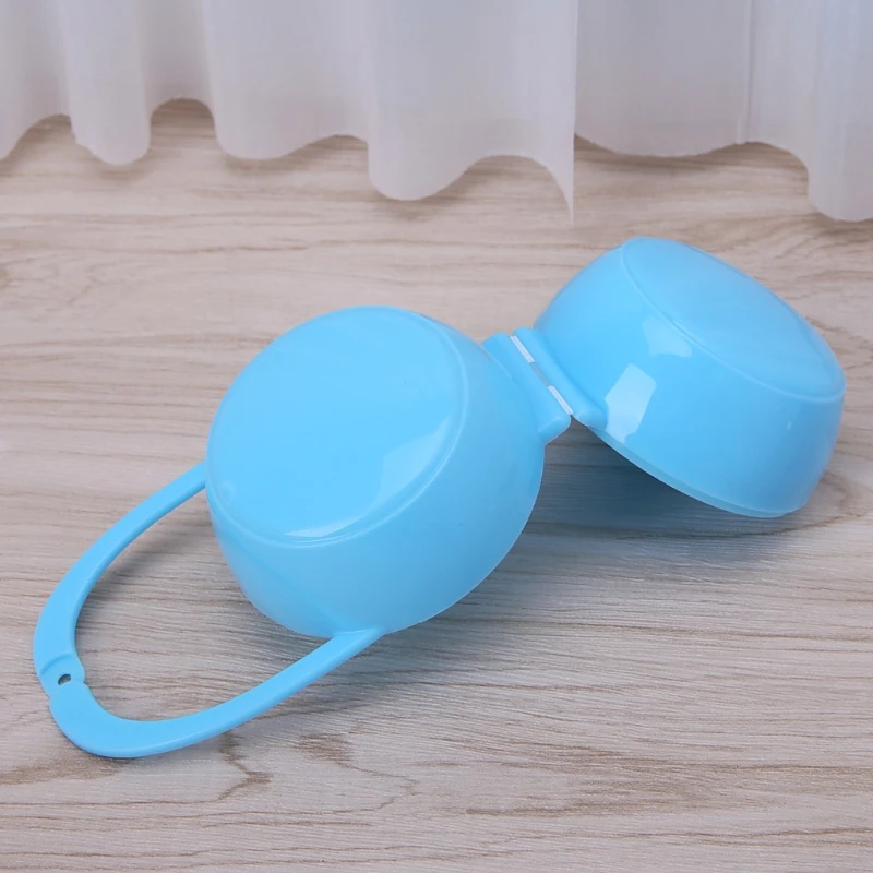 Solid Color Baby Nipple Holder Container Box Keep Pacifier  Pacifiers and Accessories Storage Box Teat Attachment Dropshipping