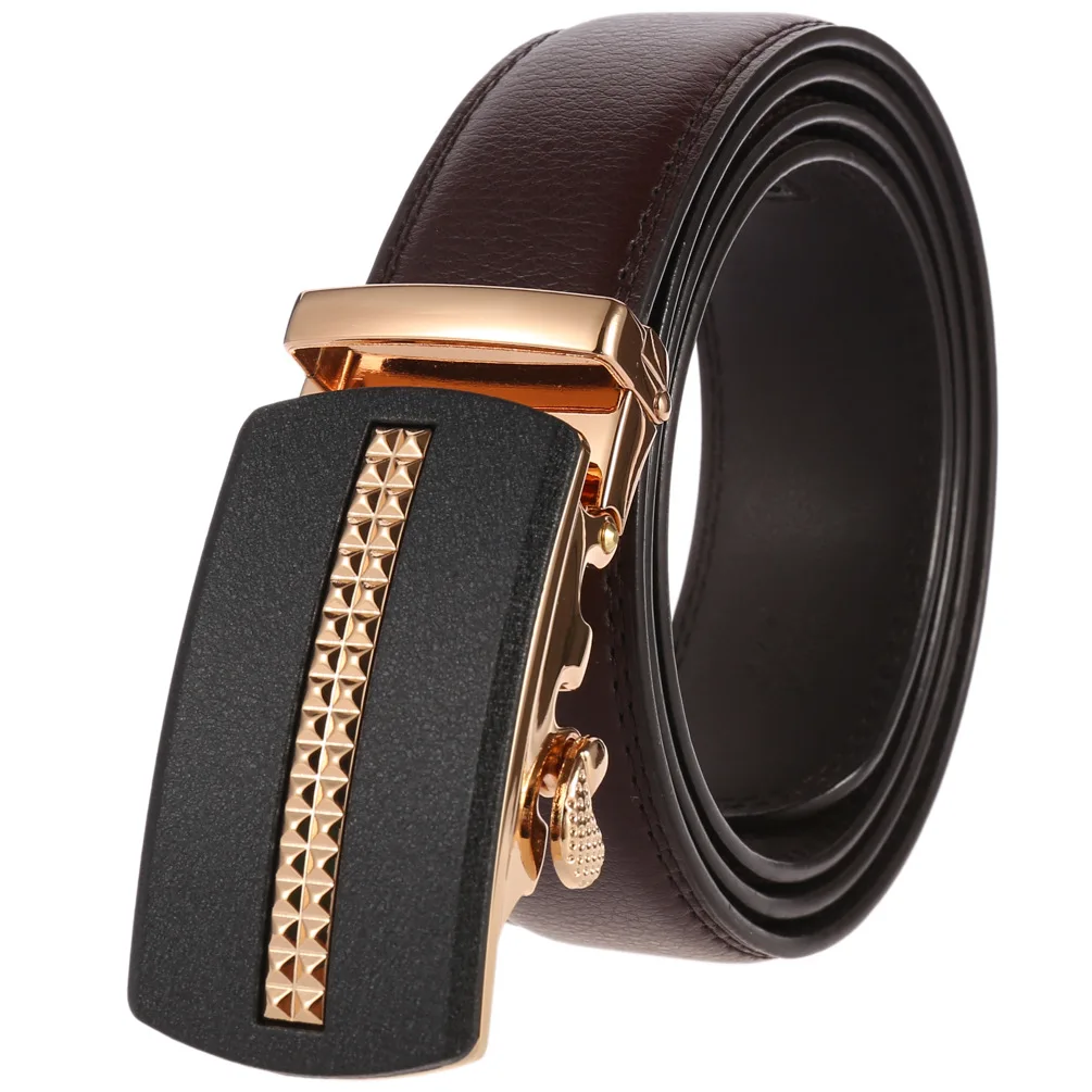 New Men Belt Fashion Alloy Automatic Buckle Belt Business Affairs Casual Decoration Belt Men's Belts Designer Belts 3.5cm Zp201