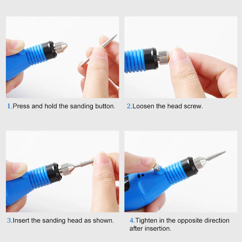 Professional Nail Drill Machine Electric Manicure Milling Cutter Set Nail Files Sanding Drill Bits Gel Polish Remover Nail Tools