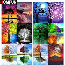 HOMFUN Diamond Painting Full Square/Round Drill 5D DIY
