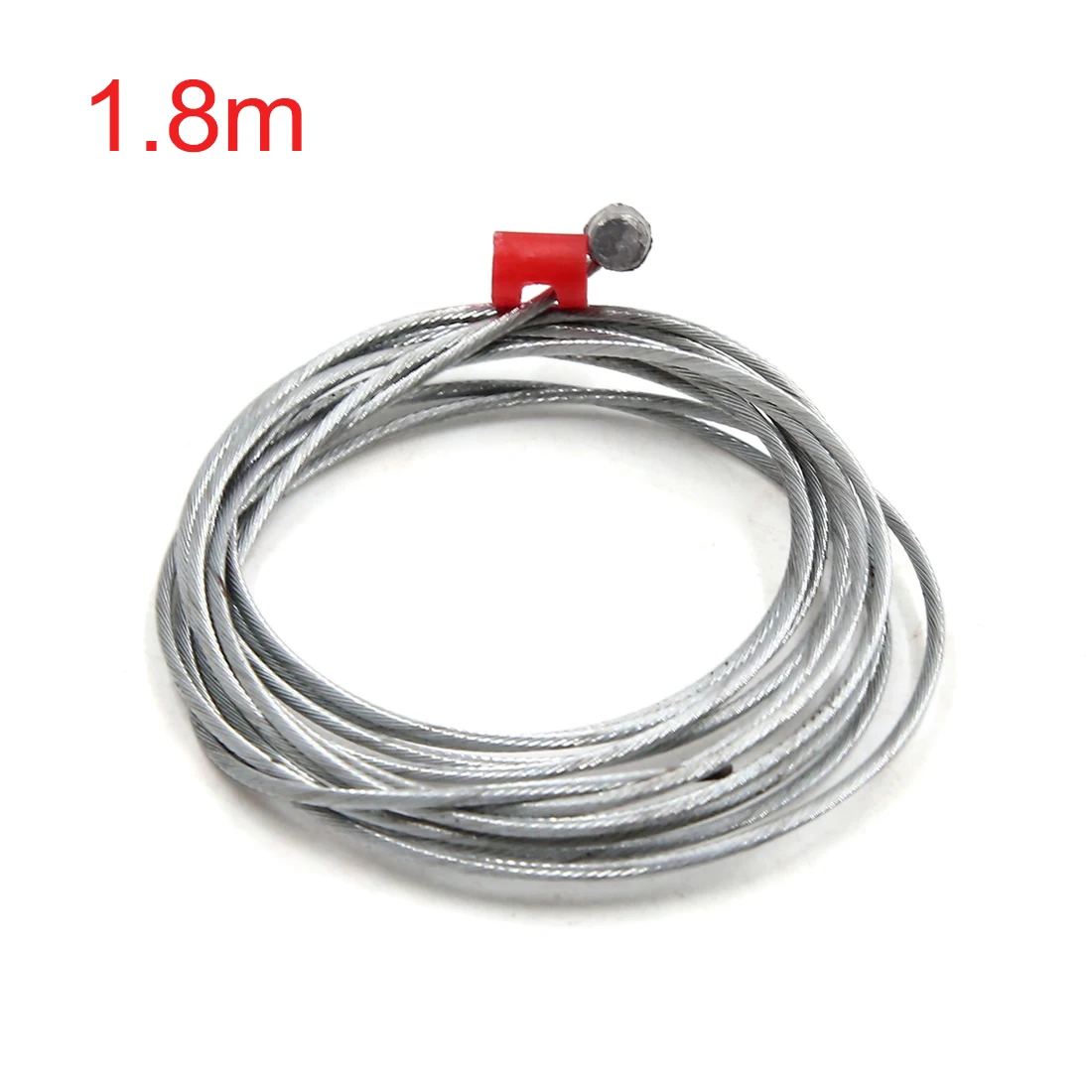 Uxcell Universal 1.8m Length Metal Clutch Line Cable Wire for Motorcycle Scooter Cable 1.5mm Diameter