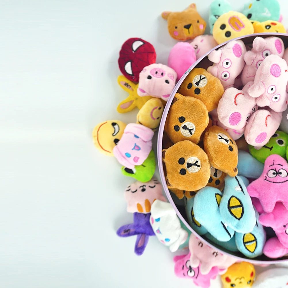 5-13CM Mini Small Soft Stuffed Animal Plush Toy Doll Vending Machine Toys Baby Kids Gifts Can Be Customized Support Wholesale