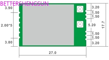 BL-M7612NU2 (MT7612U) 2.4G/5G+AC 2T2R USB interface [WiFi module]