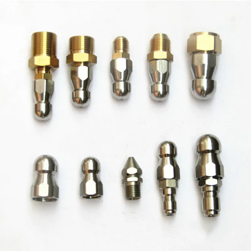 Sewer Cleaning Nozzle High Pressure Washer Drain Cleaning Nozzle Sewer Cleaning Jetter Nozzle