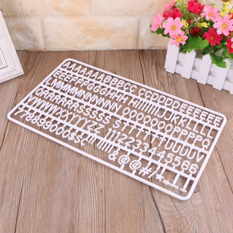 Alphabet Numbers Characters for Changeable Felt Letter Board Message Boards Words Office Home Decoration Accessories