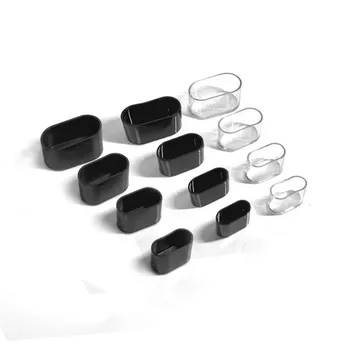 4PCs PVC סגלגל בית כיסא רגל כובעי רגליים מגן רפידות ריהוט שולחן מכסה גרביים אבק כיסוי החלקה ריהוט פילוס רגליים
