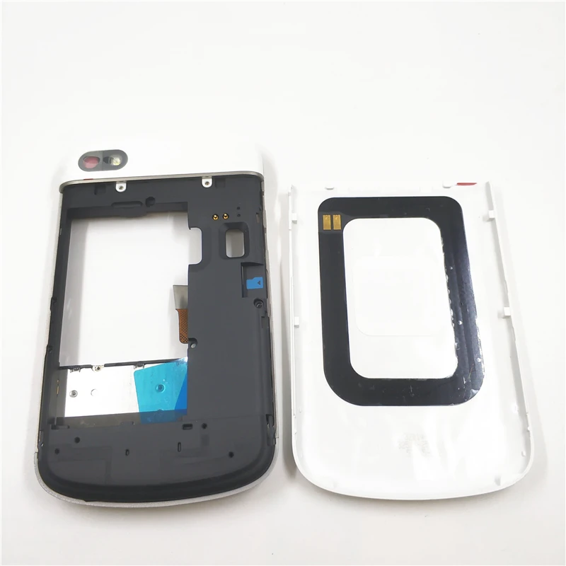 New For BlackBerry Q10 Full Housing Back Battery Case Cover + Frame Cover Case+Keyboard Replacement Parts