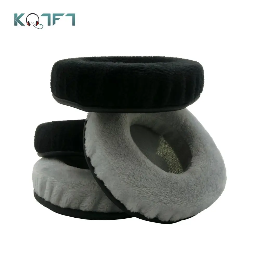 

KQTFT 1 Pair of Velvet Replacement Ear Pads for Razer Kraken HD440 V70 DN-HP1000 Headset EarPads Earmuff Cover Cushion Cups