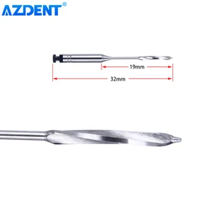 AZDNTE Dental Endodontic Gats Glidden Peeso Reamers Rotary -Ordner unterstützt 32 mm/25 mm Verwendung der Motor -Edelstahldateien Haupt 25 -mm -Broadrinkerverkäufe - №2