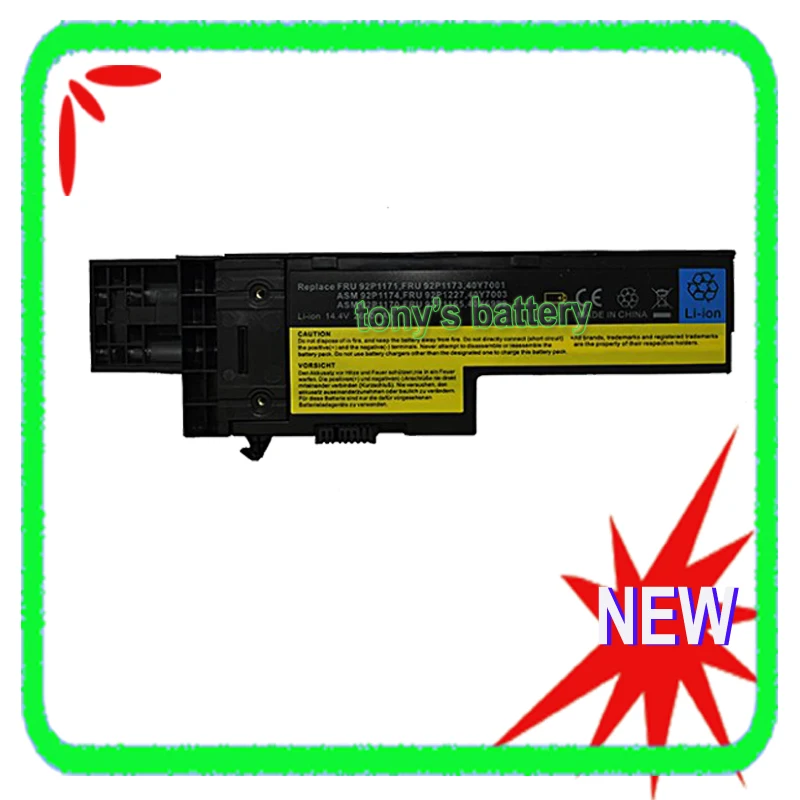 

4 ячейки батарея для IBM Lenovo ThinkPad X60 X60s X61 X61s 42T4505 42T4506 42T4632 92P1167 40Y6999 40Y7001 X61s-7669