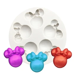 Bows Mouse Silicone Sugarcraft Mold Resin Tools Cupcake Fondant Cake Decorating Tools
