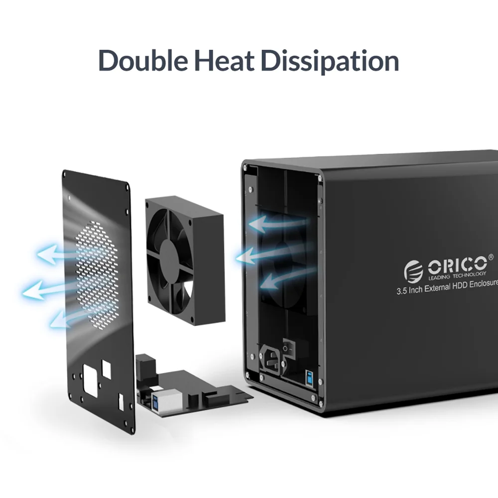 Orico 3.5インチ HDDドッキングステーション 2/4/5ベイ アルミ筐体 USB3.0