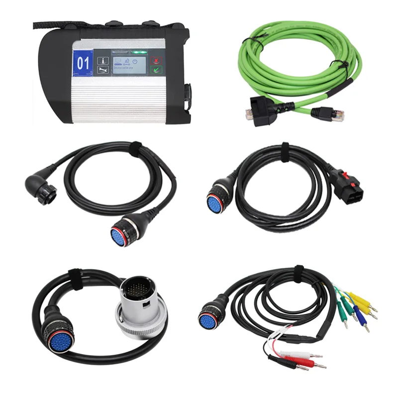 Multiplexer Diagnostic Tool MB SD Connect Compact 4 MB STAR C4 Diagnostic Kit with The Newest Software Version