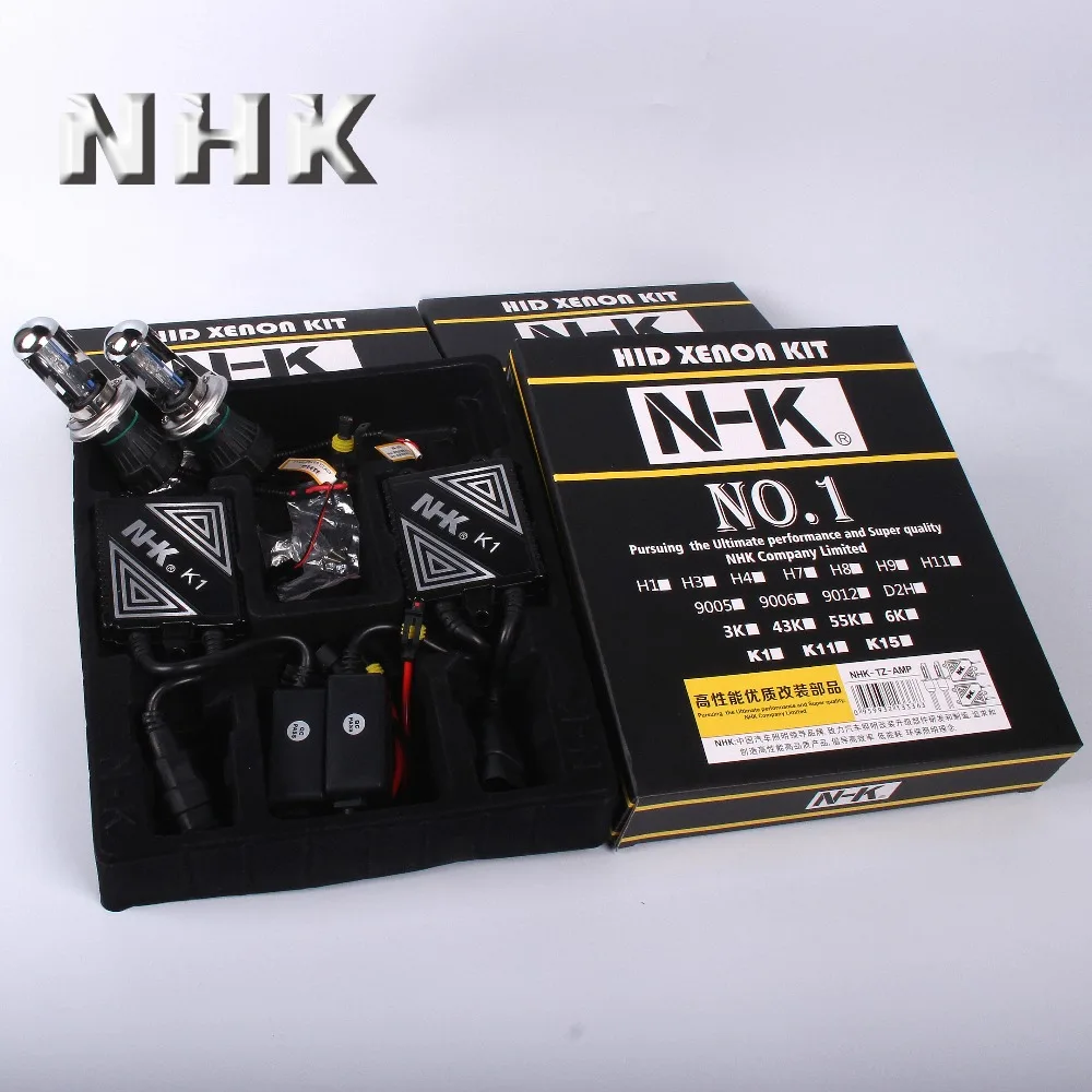 NHK N-K K1 H4 H1H3H7 HB3HB4 HIR2 D2Hcompetitive price HID xenon 3000K4300K5500K6000K  Motorcycle retrofit car accessories