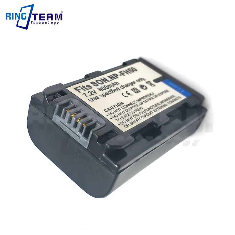 NP-FH50 NP-FH40 Battery for Sony Cameras & Camcorders AC-VQH10 A230 A290 A330 A380 A390 Cyber-shot DSC-HX1 HX100