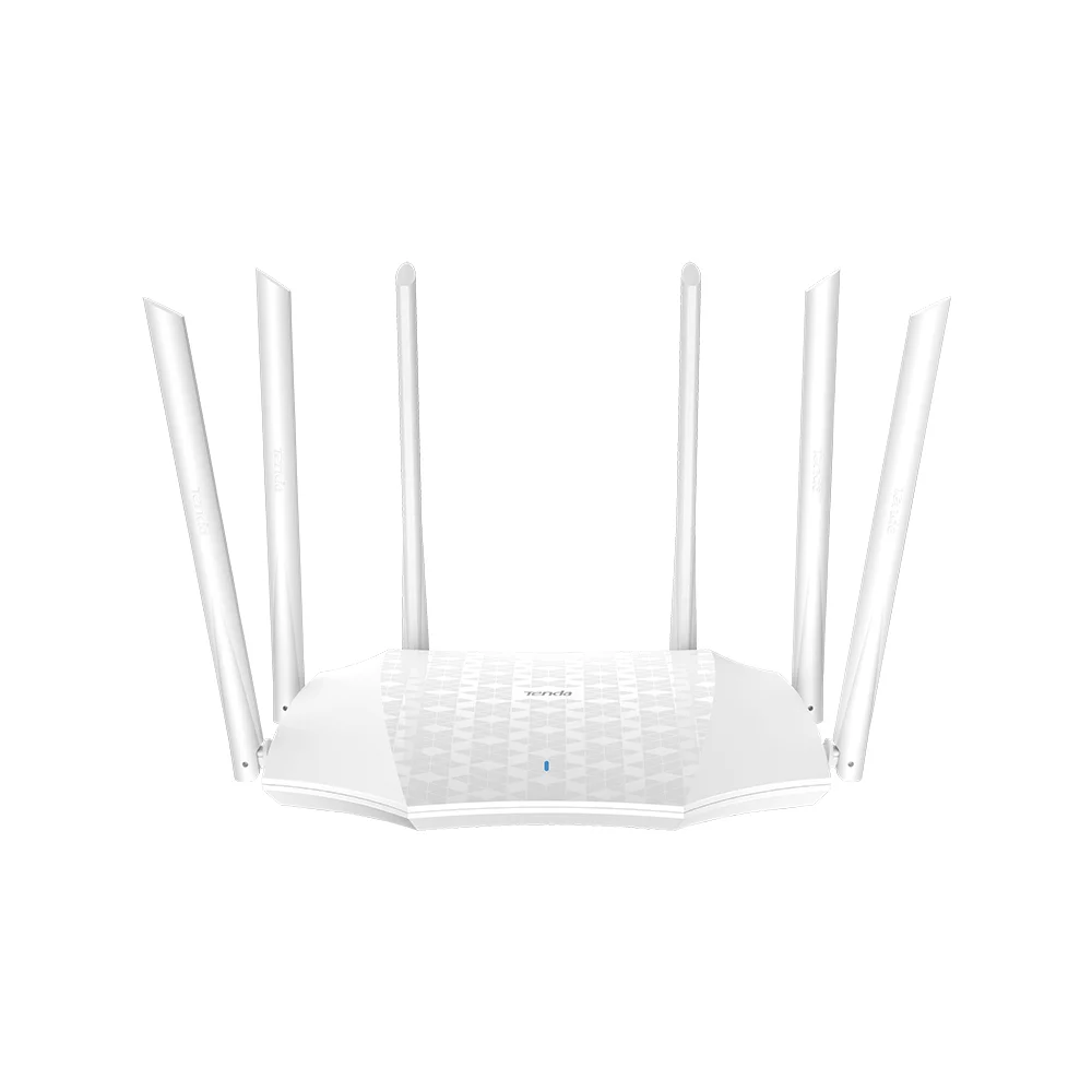 tenda router 6 antennas ac2100 router ac21 gigabit port dual-band wireless router wifi 5G 802.11ac wave2 4X4 MU-MIMO