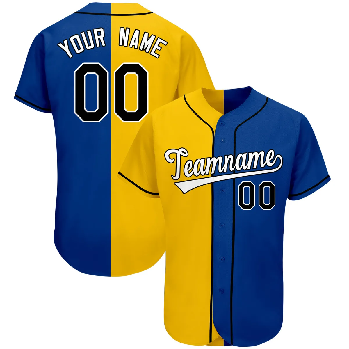 Custom Baseball Jersey Embroider Name and Number Short Sleeve Casual Streetswear for Men/Women/Kids Big size Any Colour