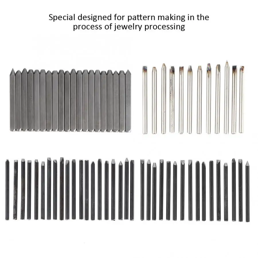 Pro Jewelry Anvil Chisel Equipment Kit for Jewelry Processing Making Carving Tool Jeweler DIY Hand-carved Jewelry Goldsmith Tool