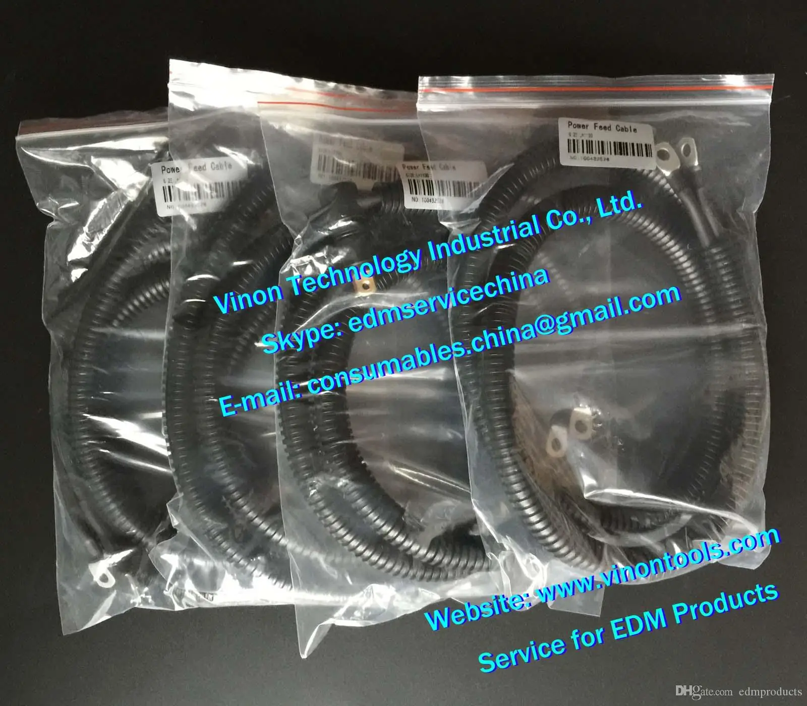 

edm Lower Power Cable L=1700mm 205432750, EDM Twincable lower head 205.432.750 Lower Cable 1700mm 24.54.115, 543.275.0 for ROBOF