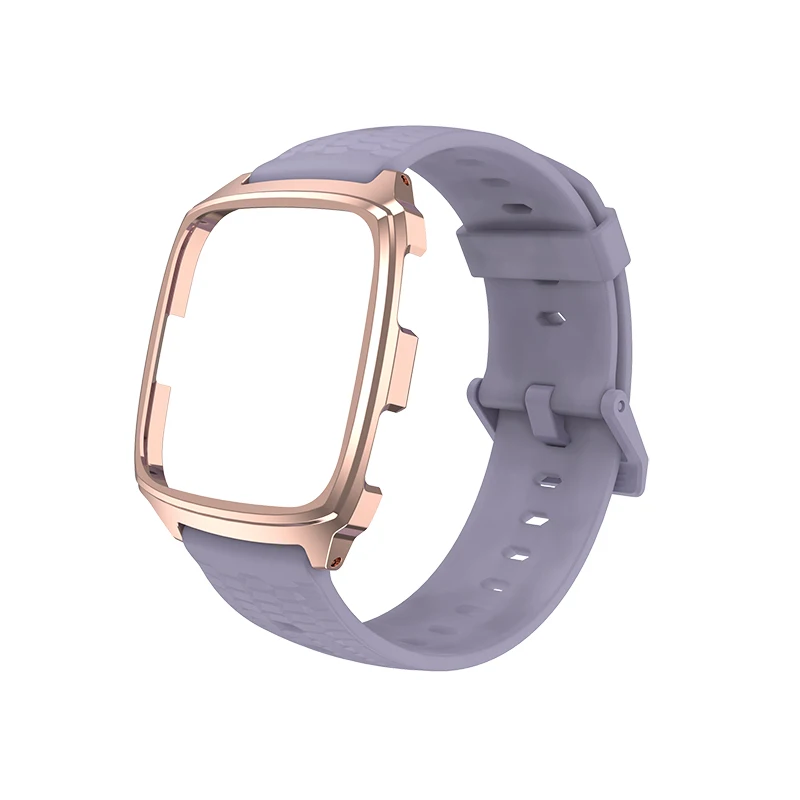 حزام لـ Fitbit Versa 2 Band Versa Lite 1 حافظة حزام الساعة لسوار المعصم Versa لملحقات حماية Fit bit