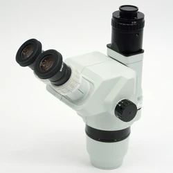 FYSCOPE 6.7X-45X Ultimate Confocal Trinocular Stereo Zoom Microscope Head Sharp Image