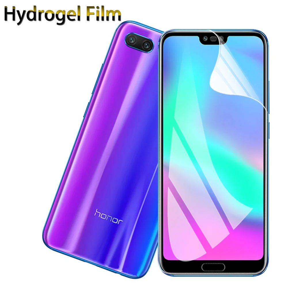 Hydrogel Film Honor 30 Pro Plus Screen Protector Full Cover Soft Front Film Honor 30 30pro+ 20lite Huawei P 30 Lite Not Glass