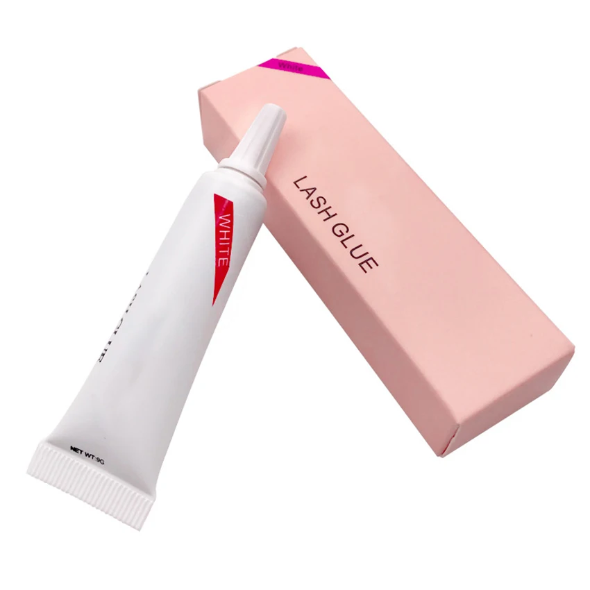 Professional Eyelash กาว Super Strong Hold สำหรับขนตาปลอม Lash กาว,กาวติดขนตาสีขาว/สีดำ,9Ml