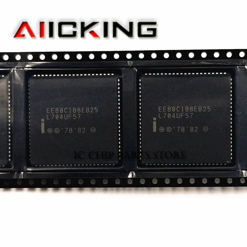 

5/PCS EE80C188EB25 80C188 PLCC84 Integrated IC Chip New original