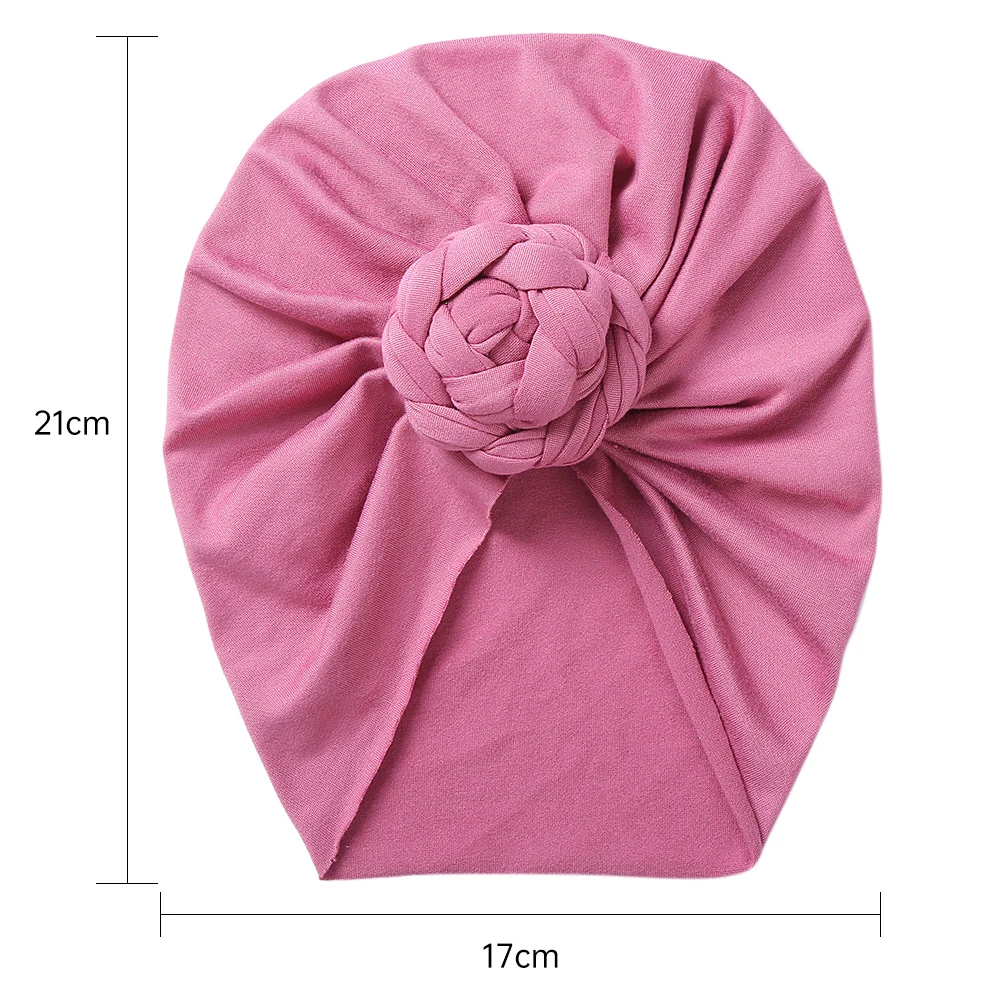 Solid Cotton Braid Baby Hat for Newborn Children Kids Snail Beanies Winter Autumn Caps Soft Turban Infant Boy Girl New Headwrap