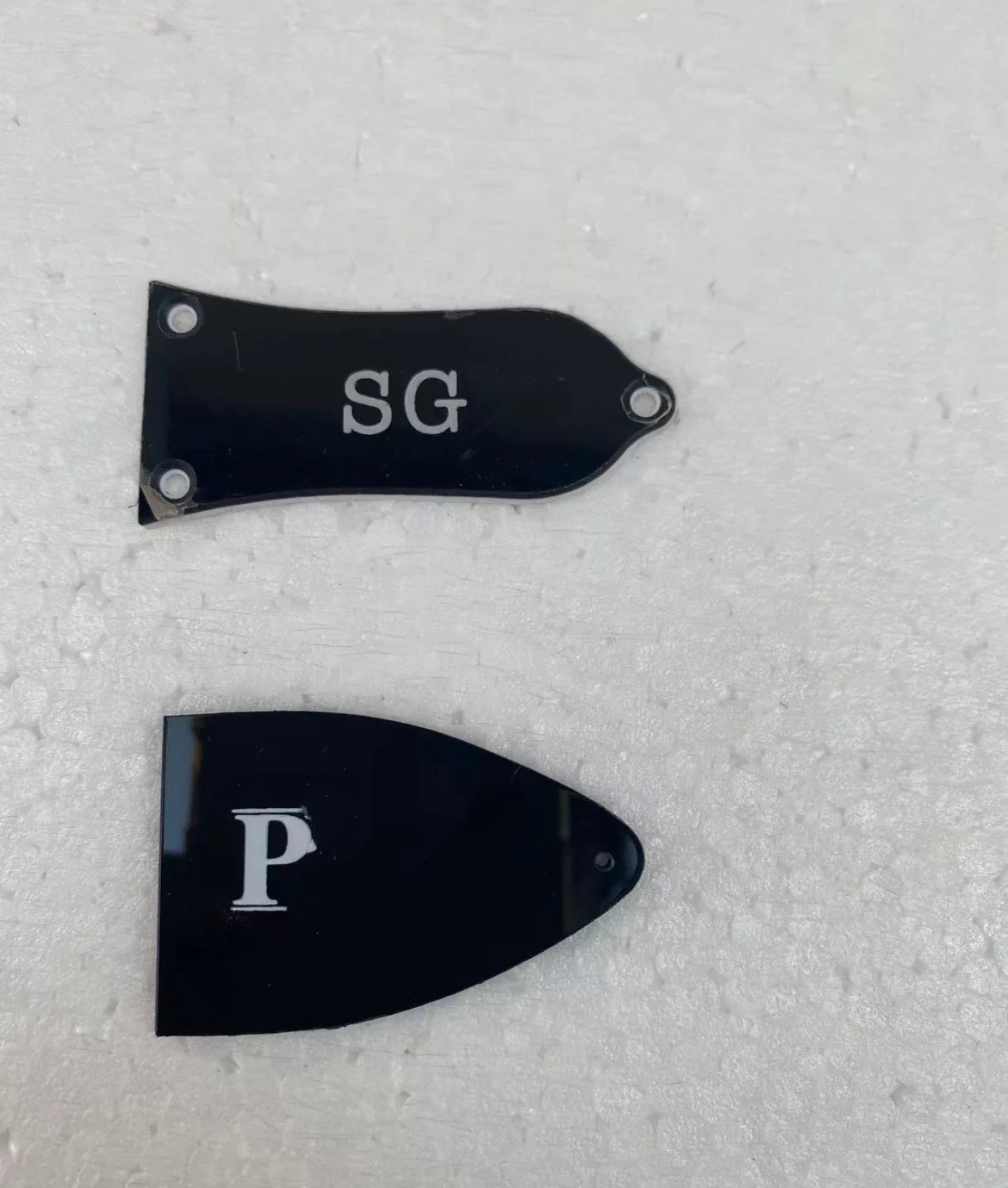 Black Truss Rod Cover For Guitar 3 Holes Guitar Parts Accessories