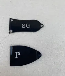 Black Truss Rod Cover For Guitar 3 Holes Guitar Parts Accessories