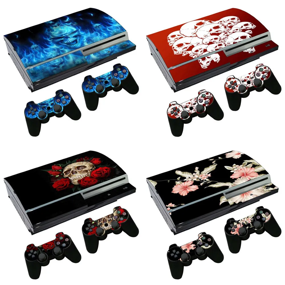 

for ps3 fat decal vinly skin sticker skulls designs