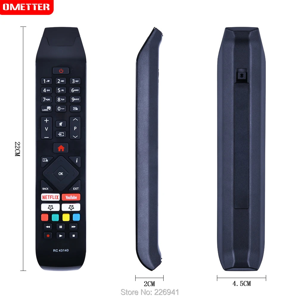 Per Hitachi RC43140 telecomando per Smart TV 55HL7000 32HE4000 24HE2000